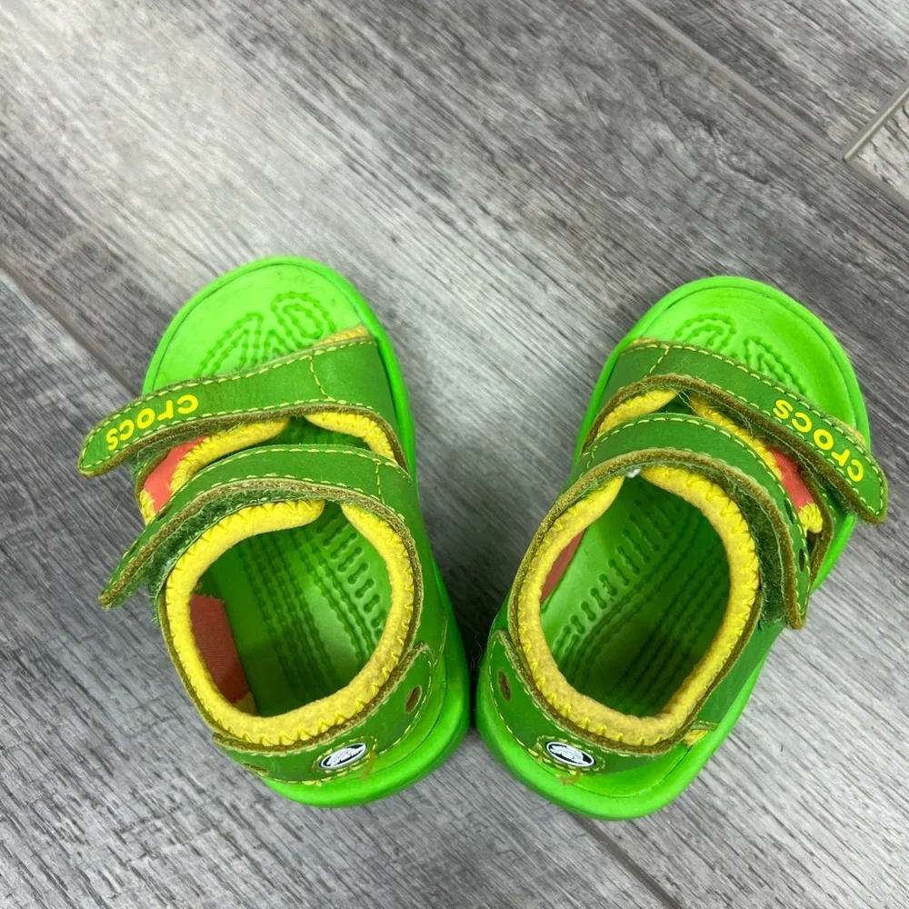 Crocs Baby Green Sandals‎